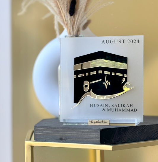 Premium Umrah Plaque Gift