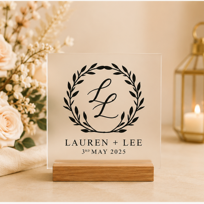 Couple Name Plaques