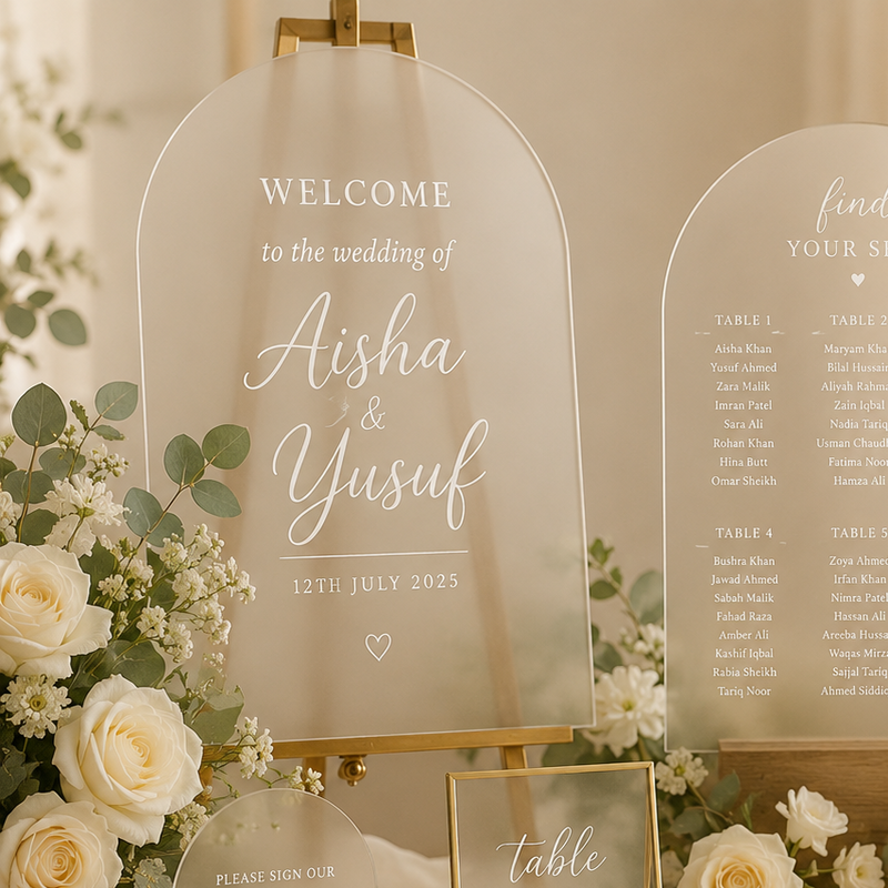 Wedding Signage