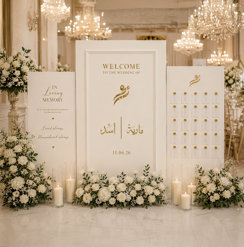 Welcome Sign Hire